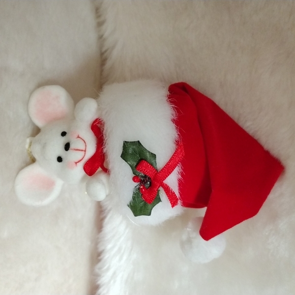 AVON Vintage Peek-A-Boo Mouse Christmas Ornament - Picture 1 of 3